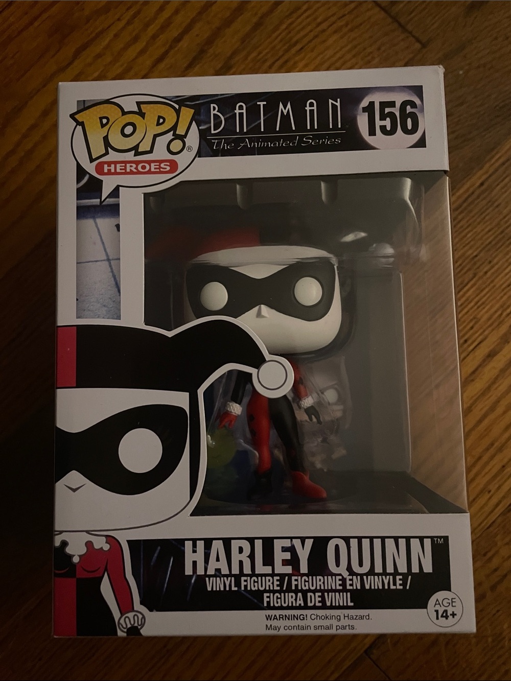 Funko Pop! Heroes Harley Quinn Vinyl Figure - Black, White, Red